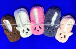 Цена за 2 пар. 2 ПАРЫ - ПОДАРОЧНЫЙ НАБОР Носки-тапочки с мехом Мордочки ЖЕНСКИЕ 38-41 (длина подошвы 24-25 см) - For you фото 4