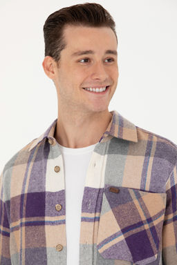 U. S. Polo Assn Мужская рубашка Lumberjack светло-коричневого цвета - U.s. polo assn фото 23
