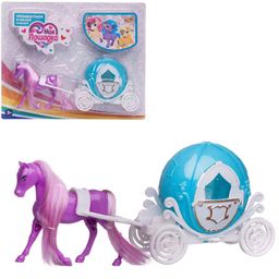 Игровой набор ABtoys Моя лошадка Карета с лошадкой  фото 3