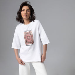 Футболка из хлопка, Фэшн-идеал (original) - Charutti фото 7