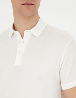 Ekru Slim Fit Ti__rt