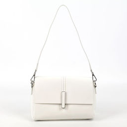 Женская кожаная сумка трапеция через плечо 0078-3 - Cidirro фото 3