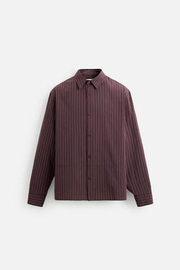 STRIPED COTTON SHIRT - Zara фото 9