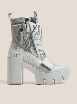 Ботильоны UNITED NUDE Grip Combat Mid Артикул 4638414, светло-серый