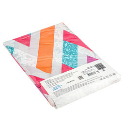 Простыня 2-х спальная Монблан 180х220см, бязь Комфорт 121г/м2, хлопок 100%, упаковка классическая ПВХ 28х41см, Домашняя мода (Россия)  фото 3