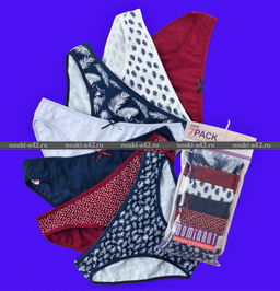 Цена за 7 шт. Трусы женские DOMINANT Турция Неделька - 7 шт. арт. 37000-208 M (44)  фото 2