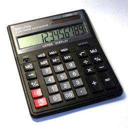 Калькулятор настольный 421S, 12-разрядный, дв. питание, 202*157*12мм
