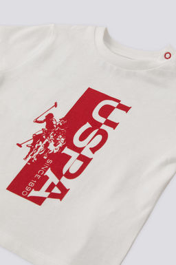 Комплект красных шорт с принтом для мальчика для мальчика Неожиданная скидка в корзине - U.s. polo assn фото 3