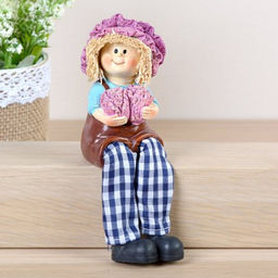 Фигурка Веселые Домовята висячие ножки 5х5х8 см / 92191-1 /уп 2/192/ - Галеонтрейд фото 3