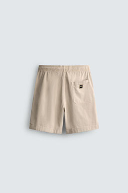 BERMUDA LAVADA ESTRUCTURA WAFFLE / Gris antracita - Zara фото 8