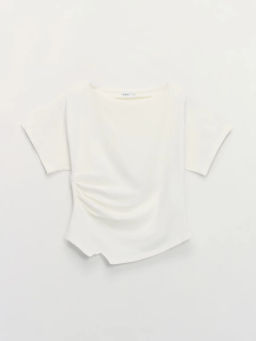 Топ с драпировкой на талии / Zarina