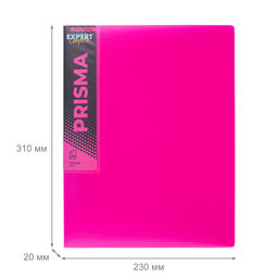 Expert Complete PRISMA NEON Папка с вкладышами 20 л. A4 600 мкм 20 мм эффект 3D 6 шт. розовый EC211500013