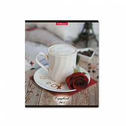 Цена за 5 шт. Тетрадь общая ученическая ErichKrause Coffee Break, 96 листов, клетка, матовая ламинация_MIX-PACK фото 4