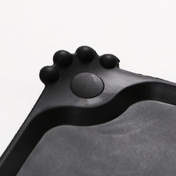 Коврик силиконовый под миску, 47 х 30 см, чёрный - Пижон фото 4