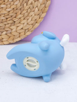 Копилка "King elephant", blue (14 см), пластик