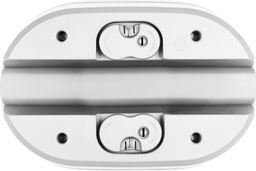 Ящик балконный на перила InGreen Villa de Fiori,двусторон,40см,12л,фикс,вулканич.серый IG660310026,,