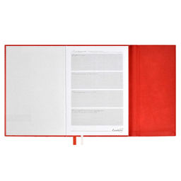 Ежедневник недатированный ESCALADA, А5, 160 л., арт. 63963/ 15 ШЕВРЕТ ЭКСТРА КРАСНЫЙ  фото 10