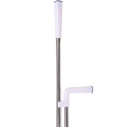 Набор для уборки, щетка для пола с совком "Профи" белый 8815