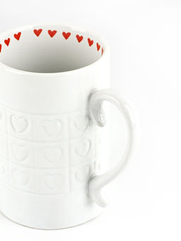Кружка керамическая Сердце, 300 мл
