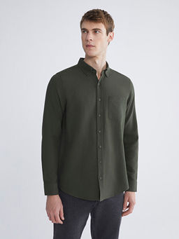 Regular Fit Uzun Kollu Erkek G?mlek