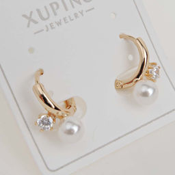 XUPING Серьги с замком кольцо арт. 18 1089 (id 279995)