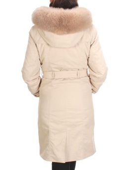 21002 BEIGE Пальто зимнее женское MAILILUO (150 гр. холлофайбера) - Fashion фото 5