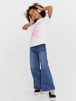 Джинсы для девочек синие