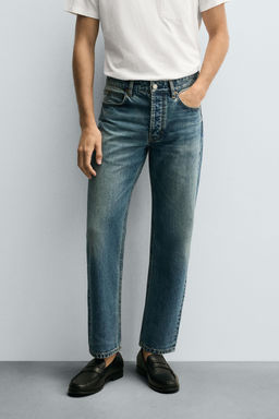 JEANS REGULAR FIT / Azul medio - Zara фото 11