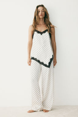Satin pyjamas - H&m фото 4