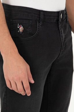 Мужские черные джинсовые брюки - U.s. polo assn фото 5