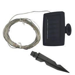 USL-S-128/PT9900 DEW Садовая гирлянда на солнечной батарее Роса. 100 светодиодов. Разноцветный свет. 1*АА Ni-Mh аккумулятор в/к. IP44. TM Uniel.