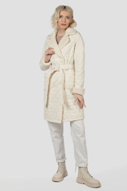 Пальто женское демисезонное (пояс) - El podio фото 13