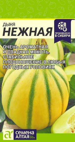 Дыня Нежная/Сем Алт/цп 0,5 гр. (2029 / 4758)