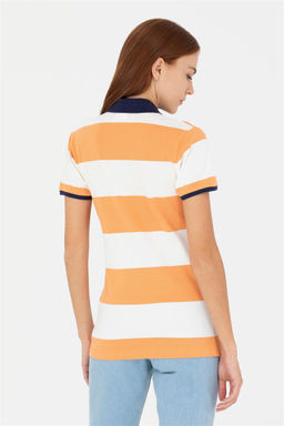 Женская оранжевая футболка - U.s. polo assn фото 12