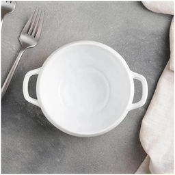 COMPLEMENTS (TRIANON POTAGE) Бульонница-супница БЕЛАЯ 540мл.арт.32305 ВЫВОД