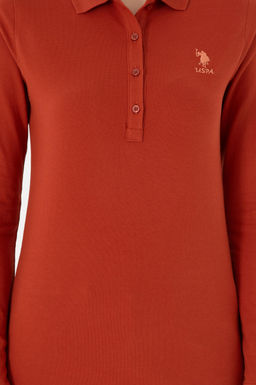 Kad_n Kiremit Basic Sweatshirt - U.s. polo assn фото 6