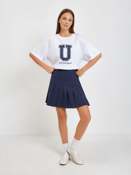 Юбка жен. Tirol темно-синий - Concept club фото 4