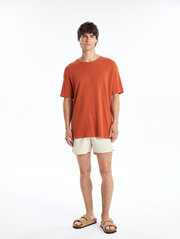 K?sa Boy Bask?l? Erkek Deniz ?ortu