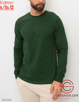 Футболки длинные рукав для мужчин. - Bruno фото 3