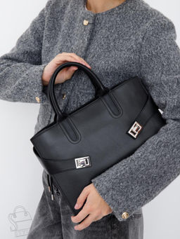 Сумка женская кожаная 11188VG black Vitelli Grassi