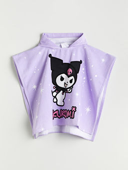 Kuromi Bask?l? K?z ?ocuk Pan?o Havlu
