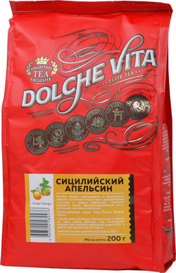 Dolche Vita. Exclusive. Сицилийский апельсин 200 гр. мягкая упаковка