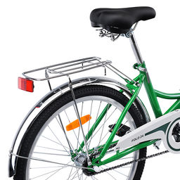 Велосипед 24" Rocket City Fold 24, цвет зеленый, размер 16"