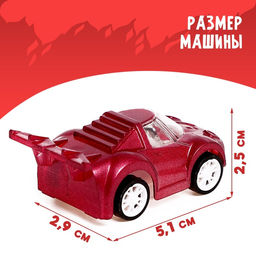 Цена за 5 шт. Машина инерционная Глазастик, цвета МИКС - Simaland фото 2