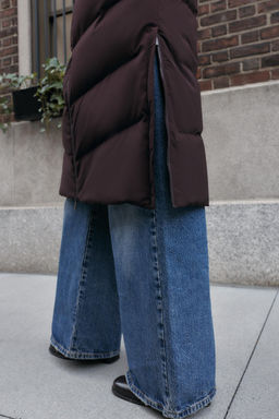 WATER-REPELLENT AND WINDPROOF LONG PUFFER JACKET - Zara фото 10