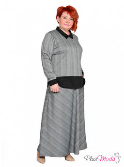 Юбка Модель №1840 размеры 44-84 - Plusmoda фото 10