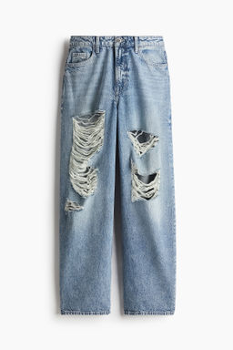 Curvy Fit Baggy High Jeans - H&m фото 2