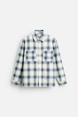 CHECKED FLANNEL SHIRT - Zara фото 6