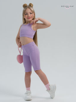 Костюм Тренд лапша лаванда - Sovalina фото 15