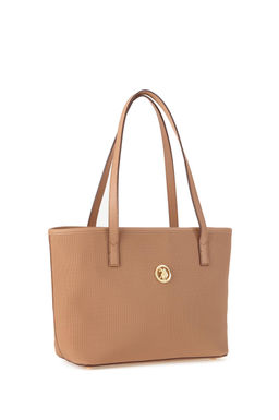 Женская сумка через плечо светло-коричневого цвета Неожиданная скидка в корзине - U.s. polo assn фото 4